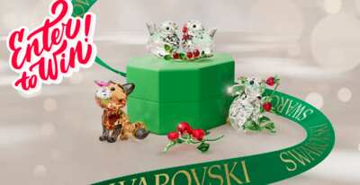 Enter to Win Exquisite Swarovski Ornaments & Collectibles