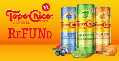 Topo Chico Sabores ReFUNd with Ripple Street for FREE!