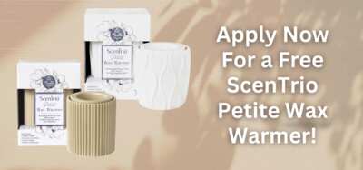 FREE ScenTrio Petite Wax Warmer
