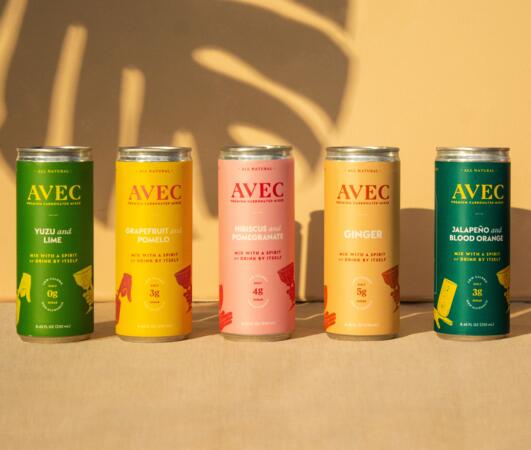 Free 4-Pack of AVEC Premium Carbonated Drinks
