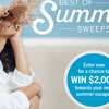 Enter the Southern Best of Summer Sweepstakes and WIN $2,000 Towards Your Next Summer Escape!
