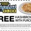 Grab Free Hashbrowns Today!