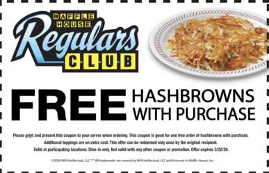 Grab Free Hashbrowns Today!