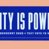 Add a FREE Unity Is Power Sticker to Your Collection