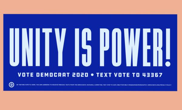 Add a FREE Unity Is Power Sticker to Your Collection