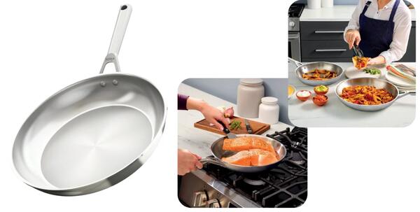 FREE Chef‑Level Ninja Everclad Fry Pan