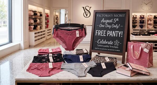 Freebie Alert: FREE Panty at Victoria's Secret