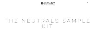 Complimentary Vetrazzo Glass Samples for Industry Professionals