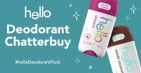 Smell Good, Feel Good – Free Hello Deodorant Kit!