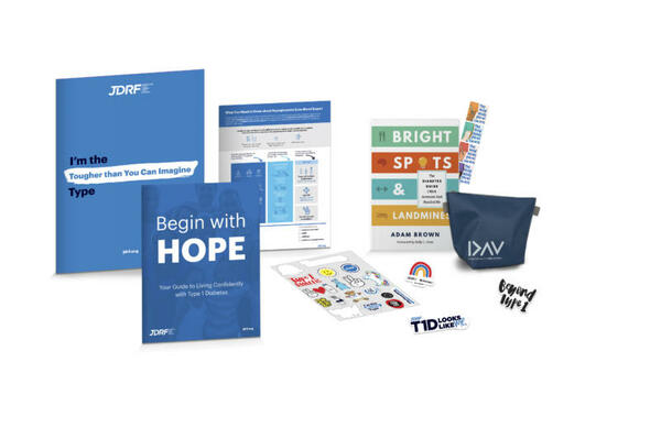 Get Your Free JDRF No Limits Care Kit for Adults Newly Diagnosed with T1D