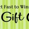 Enter for a chance to WIN at the Chicken Salad Chick's Spring Gift Card Quikly!