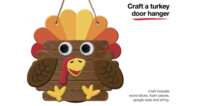 Free Kids’ Craft: Turkey Door Hanger at JCPenney!