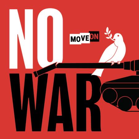 Limited-Time: FREE "No War" Sticker While Supplies Last!