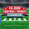 Tasty Rewards $5,000 Football Frenzy Sweepstakes