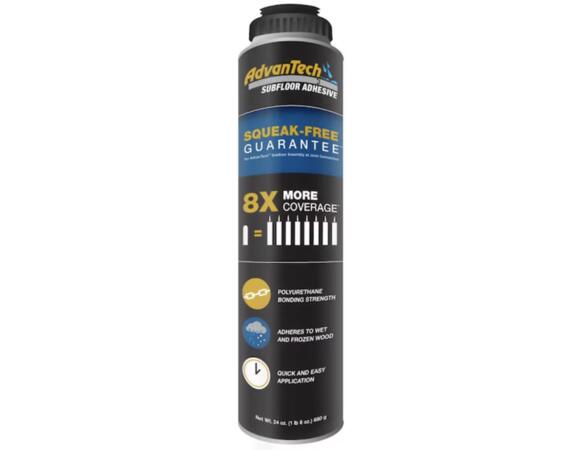 Pro-Grade Performance: FREE AdvanTech Subfloor Adhesive