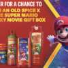 Old Spice Meets Super Mario – Win a Gift Box Sweepstakes