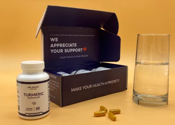 Free Sample of Turmeric Curcumin with BioPerine