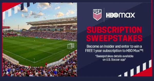HBO Max Sweepstakes
