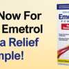 Try Emetrol Nausea Relief Powder for Free – Don’t Miss Out