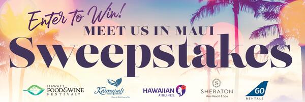 Aloha to a Tropical Paradise: Win a Trip to Hawaii for Two!