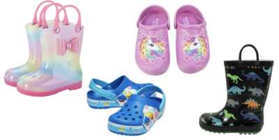 Keep Little Feet Dry – FREE Kids' Rain Boots or Clogs!