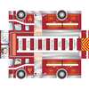 Free Firetruck Foldup Activity Sheet for Kids