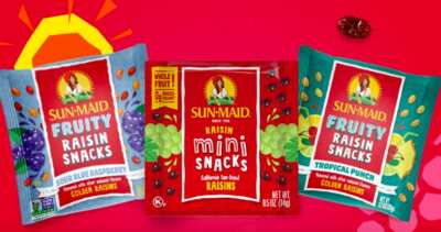 Sun-Maid Snacks for Free