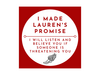 Lauren’s Promise Sticker for Free