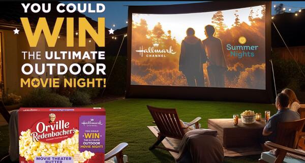 Bring Hollywood Home: Win an Outdoor Movie Theater