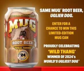 MUG-ly Good Contest: Win a Limited-Edition Ugly Dog Can of Root Beer!