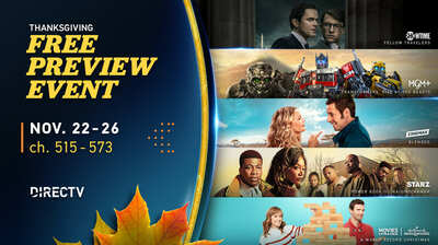 Watch Showtime, Cinemax, Starz & More Channels For Free - Preview Nov 22-Nov 26th
