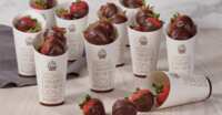 Congrats & Thanks! FREE Chocolate Fruit Cone for Teachers & Grads