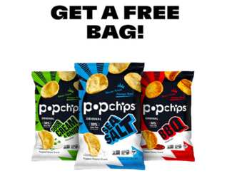 Pick up your FREE bag of Popchips After Rebate!