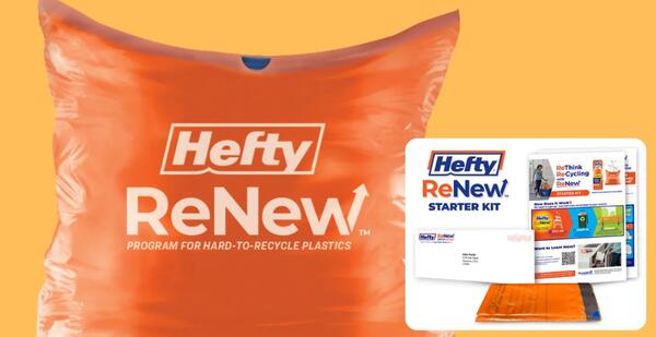 Go Green with a Free Hefty ReNew Starter Kit