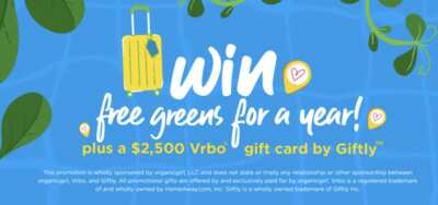 Go Green All Year – ORGANIC GIRL Giveaway is On!
