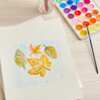 Watercolor Leaf Art Craft Event for FREE at Michaels