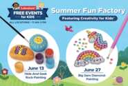 Fun & FREE Kids Workshops at Lakeshore Learning