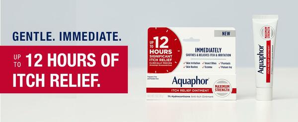 Free Sample of Aquaphor Itch Relief Ointment 