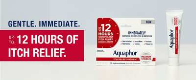 Free Sample of Aquaphor Itch Relief Ointment 