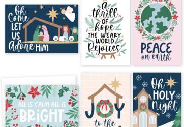 Free Nativity Christmas Cards – Share the True Meaning of Christmas!