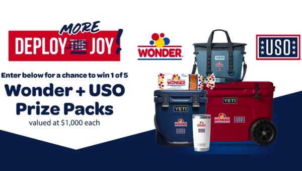 Wonder Bread Deploy the Joy Sweepstakes