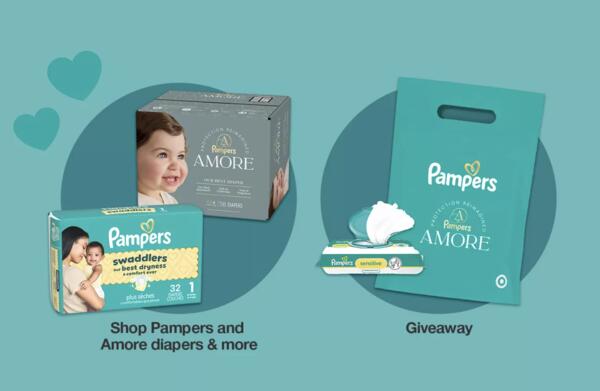 April 25 Only: Free Pampers Diapers and Wipes at Target