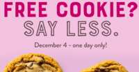 Treat Yourself: FREE Cookie at Great American Cookies!