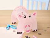 Create a FREE Hamm Piggy Bank at Michaels