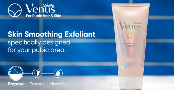 Gillette Venus Smoothing Exfoliant – FREE at Walgreens