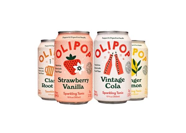 OLIPOP Sparkling Tonic for Free