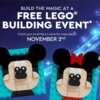 Make Disney Memories! Free LEGO Build Event at Macy’s!