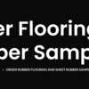 Durable. Reliable. Free Samples of Rubber Flooring Available