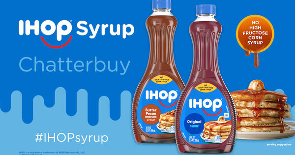 Sweeten Your Day with a Free IHOP Syrup Chatterbuy Kit!