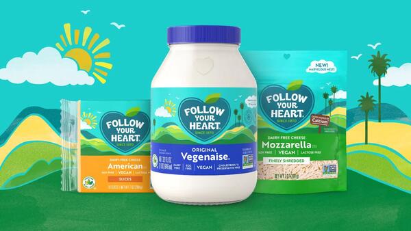 Free Follow Your Heart Veganaise + Cheese! 